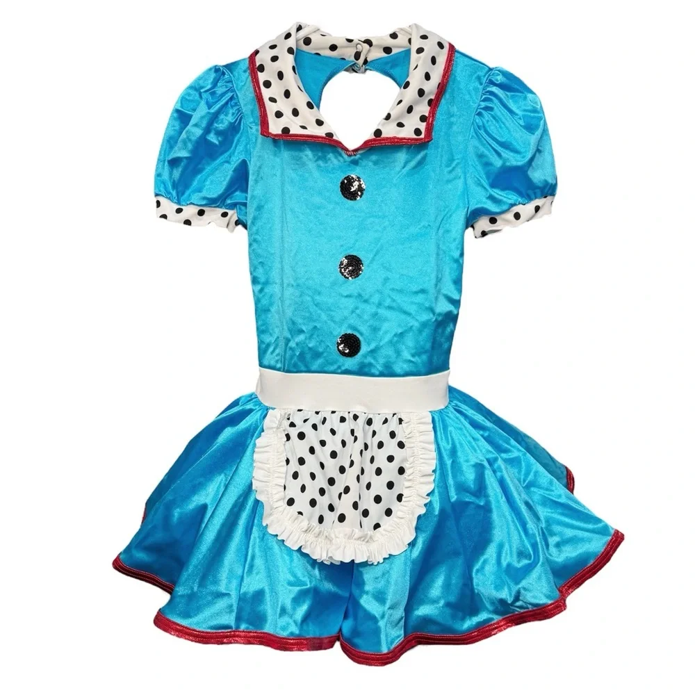 Weissman Retro Diner Waitress Costume Banana Split LC Jazz Character